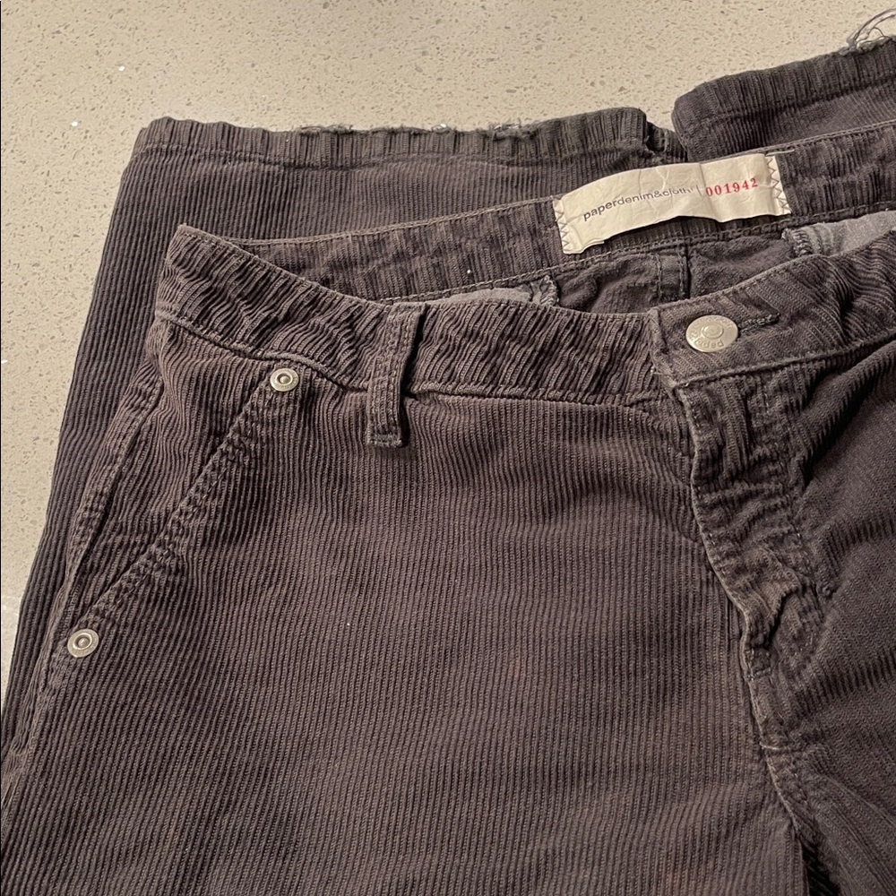 Paper Denim & Cloth low rise boot cut cords - Picture 10 of 15